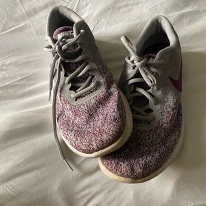 Women’s Grey & Burgundy Nike’s